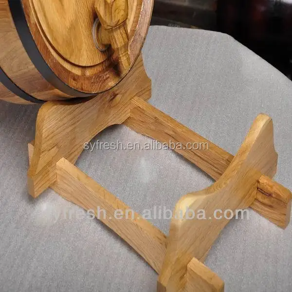 Custom wooden oak wine barrel for 0.75L1L 2L 3L 5L 10L 20L beer barrel