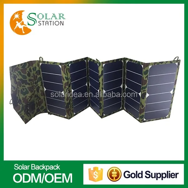 Multi purpose flexible dual-port green energy folding solar charger