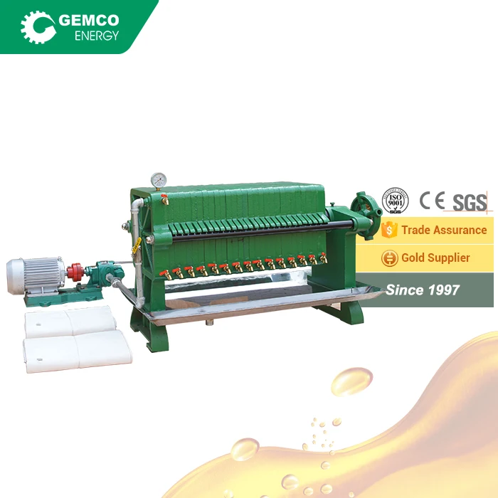 Factory price vegetable sesame mustard peanut olive coconut plate and frame cooking oil filter machine