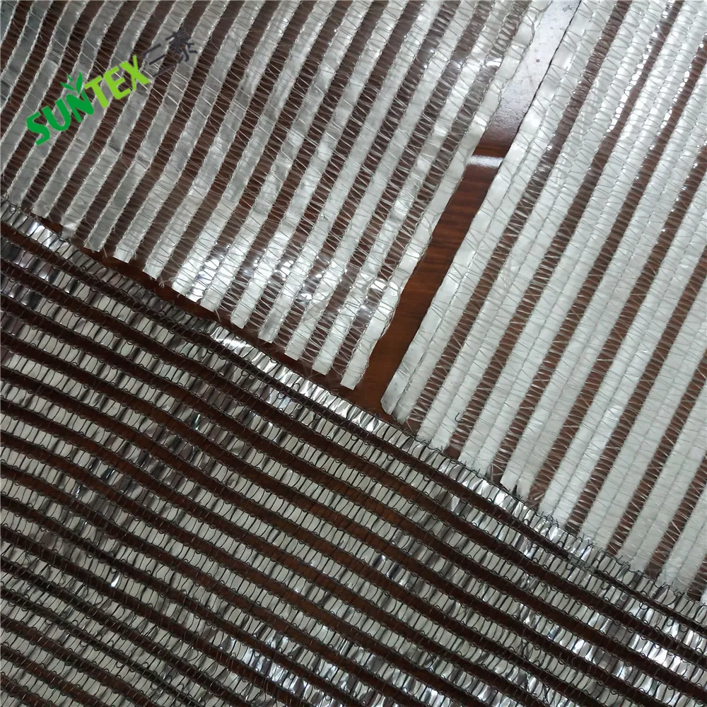 85% Reflective Aluminum Foil Shade Net fabric greenhouse Sunscreen Silver with uv  control sun-shade net Screen mesh 3*100m