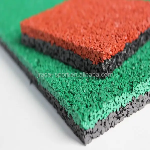 Elastic Children Playground Outdoor Floor Covering epdm Rubber Granule With PU Binder