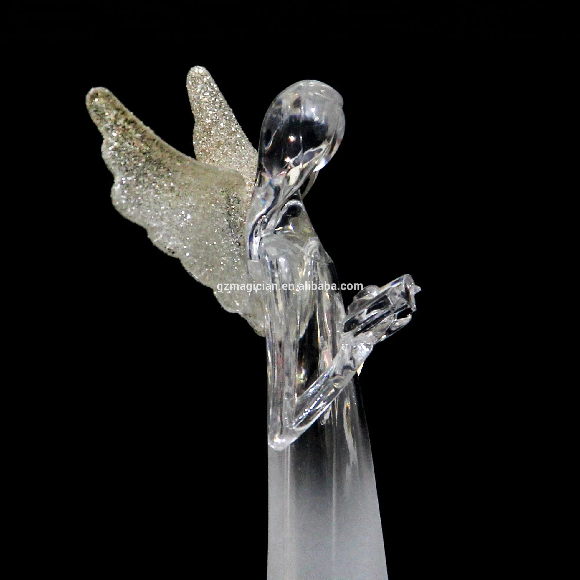 
battery operated sexy fairy and angel statue with led lights angels figures for home decorations 