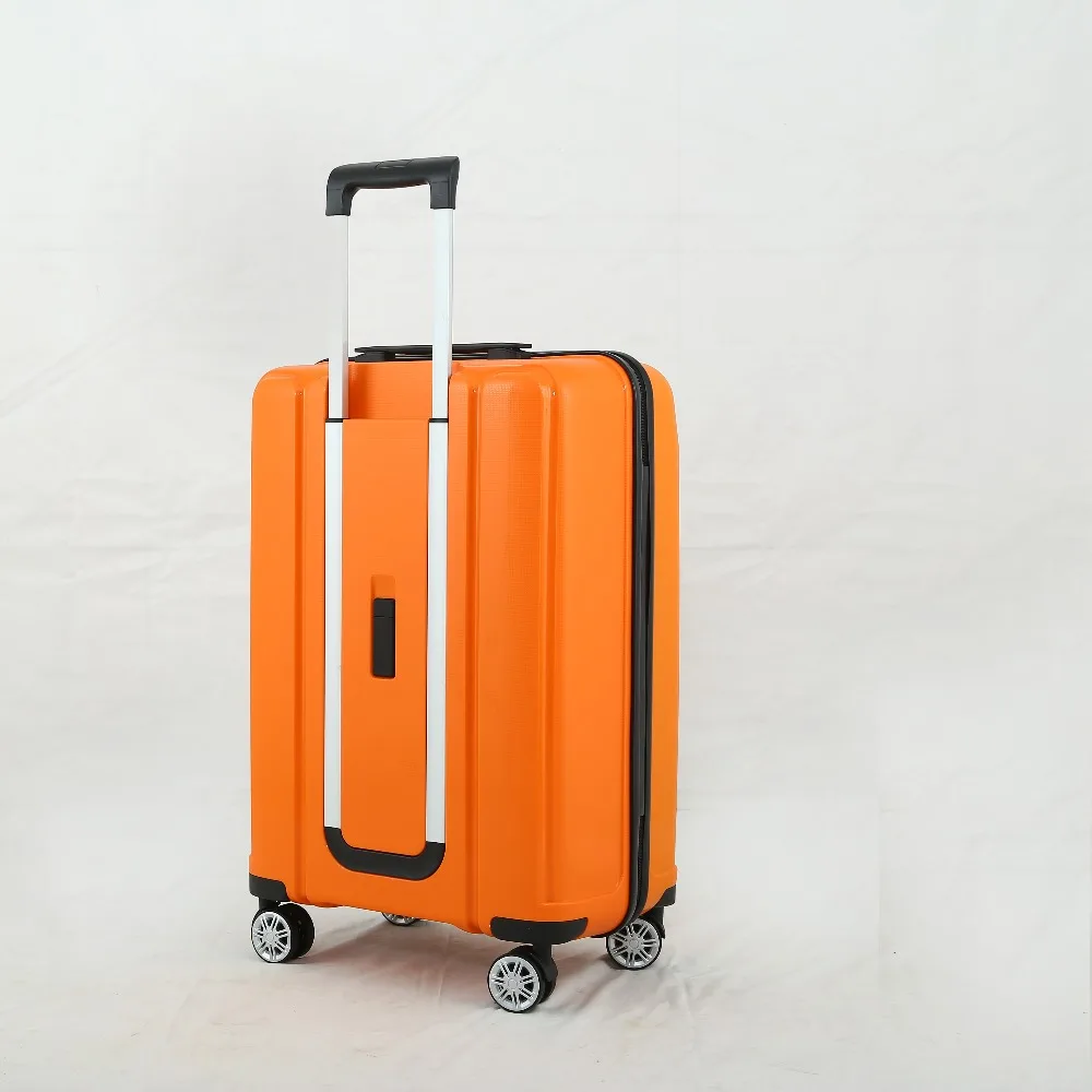 
Flexible wheel plastic luggage business trolley luggage valise new pp 