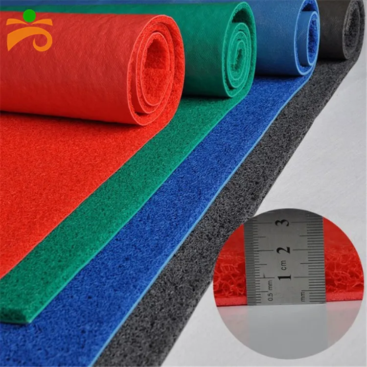 Newly Colors Colorful Black Pvc Entrance Door Outdoor Floor Pvc Coil Mat roll