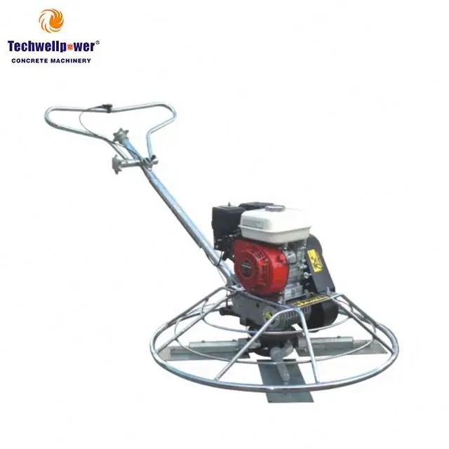 used electric concrete ride on power trowel machine