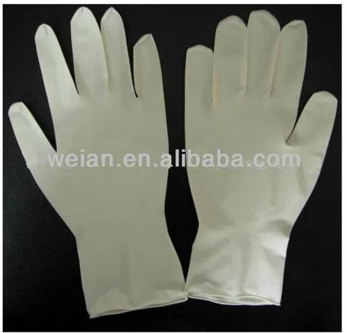 Disposable Examination Latex Gloves for Hospital