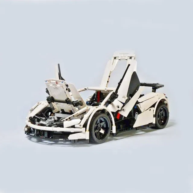 
shangtou factory 1:10 car model ICARUS super speed education phone app sound control building bricks set car 2019 new RC car toy 