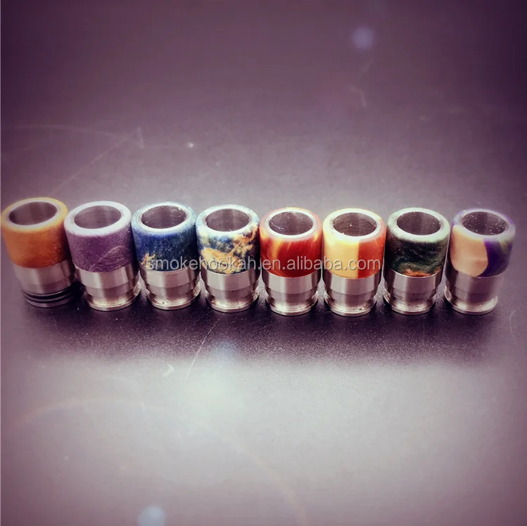 High quality new ecig vape rda 510 drip tip new style drip tip wholesale stabilized wood drip tips from China