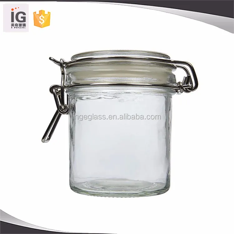 Glass Jars with Snap Lid Favors