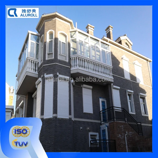 Electric hurricane shutters