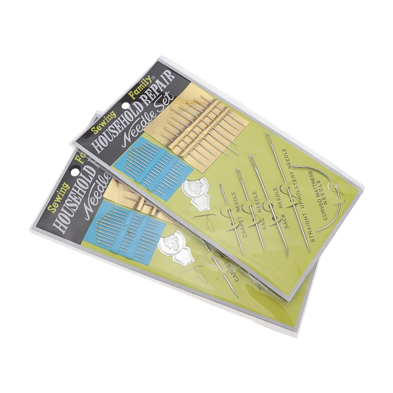 Sewing Tools Yellow Plate Embroidery Sewing Needles Needle Card