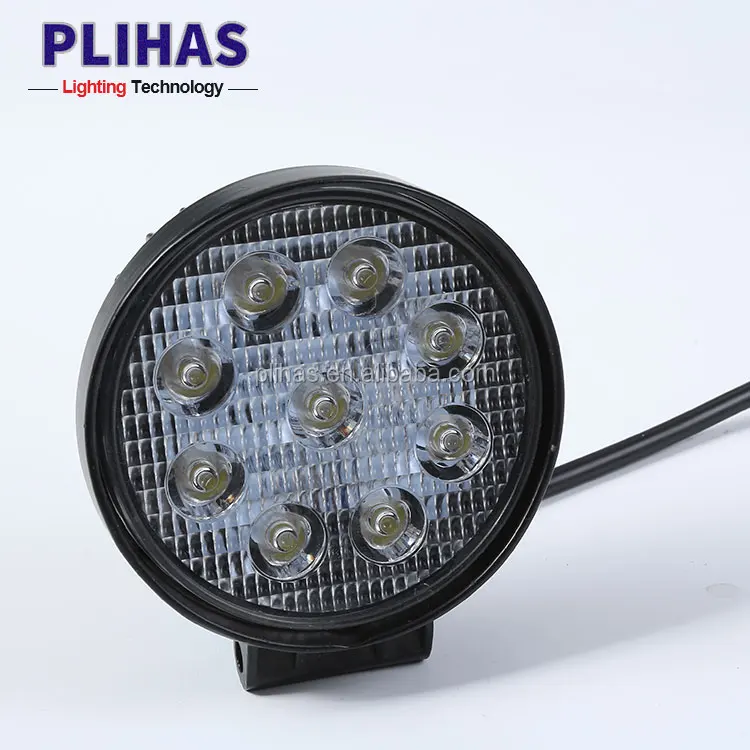 9 Вт 5000 К светодио дный противотуманных фар автомобиля грузовик фар высокого ближнего света светодио дный свет работы