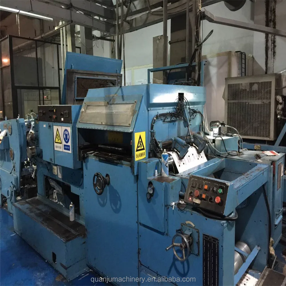 Used 8 color 820mm width shaftless rotogravure printing machine made in Germany