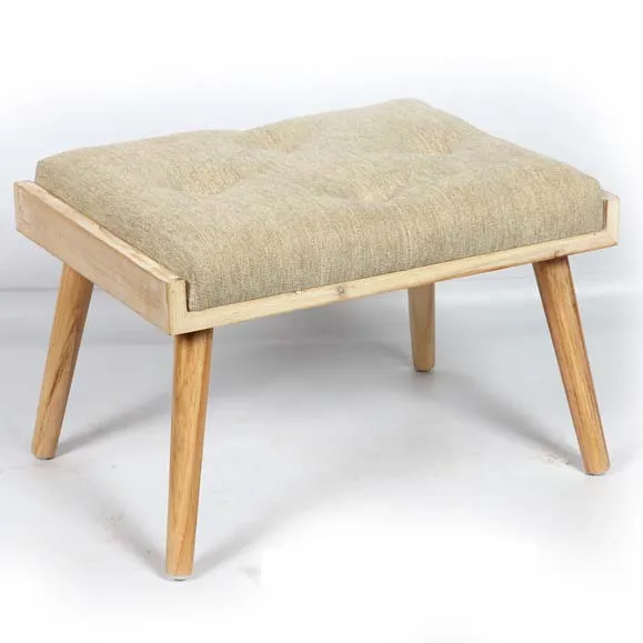 Portable folding stool DIY an upholstered seats with wooden frames
