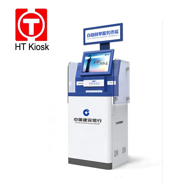 17 19 23 inch Telecom Kiosk Payment Kiosk SIM card dispenser Mobile Top up self service terminal machine card reader