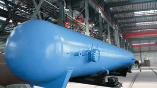 Liquid Petro Gas Spherical storage tanks