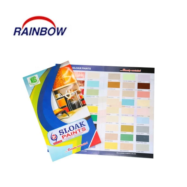 
Tutter Card for color shade 