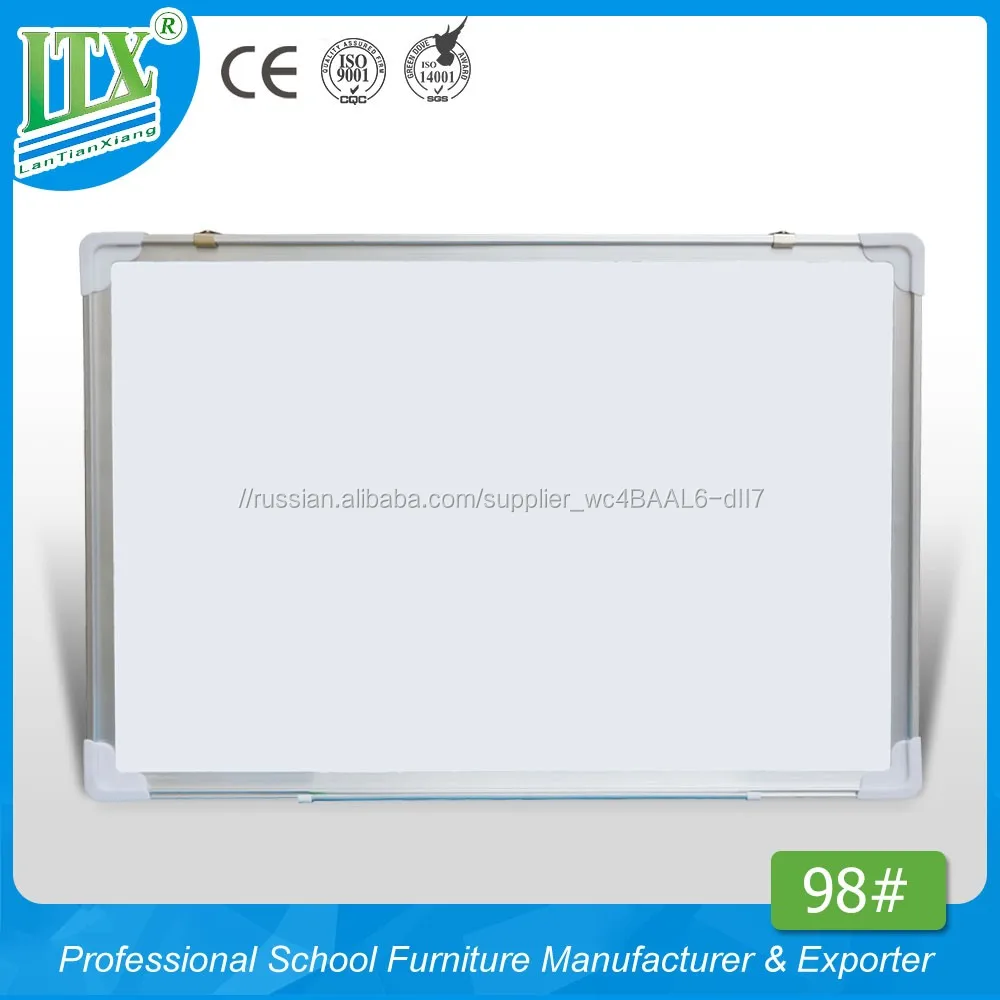 98# magnetic/non-magnetic ceramic whiteboard school use professional whiteboard with marker tray
