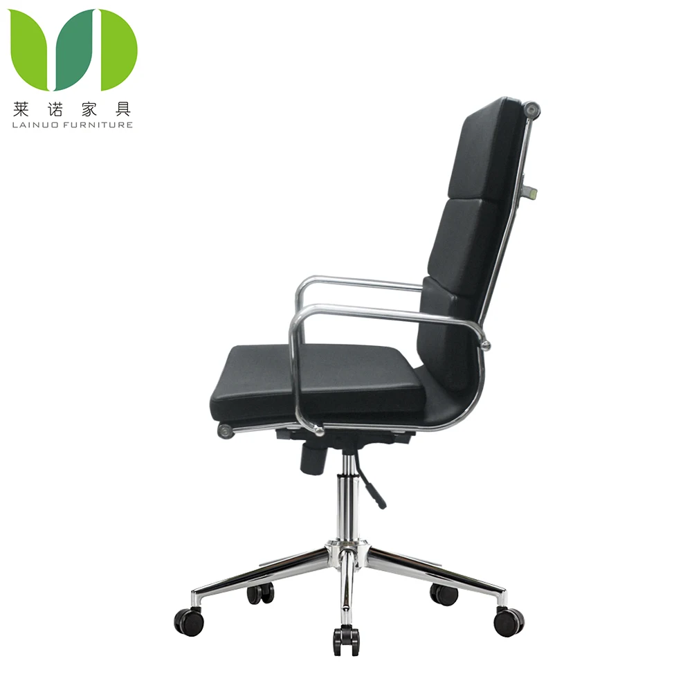 blue executive office leather chair for sitting room office