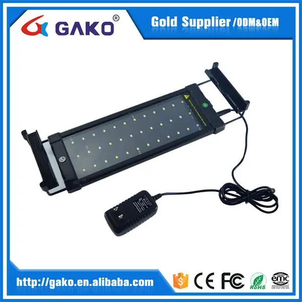
100-240V/50-60Hz bracket led light fixture lamp aquarium 