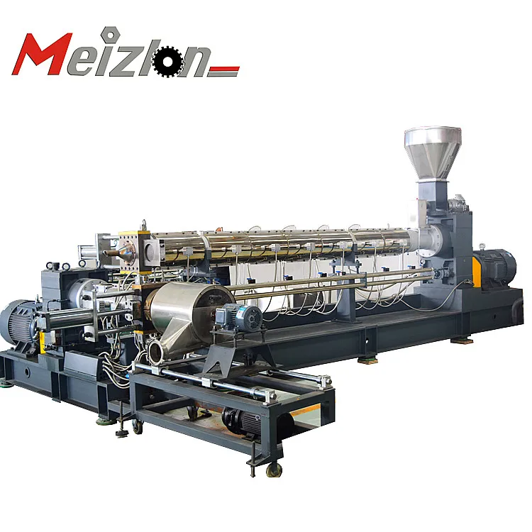 High quality twin screw extruder machine production line for carbon black granula supplier / plant