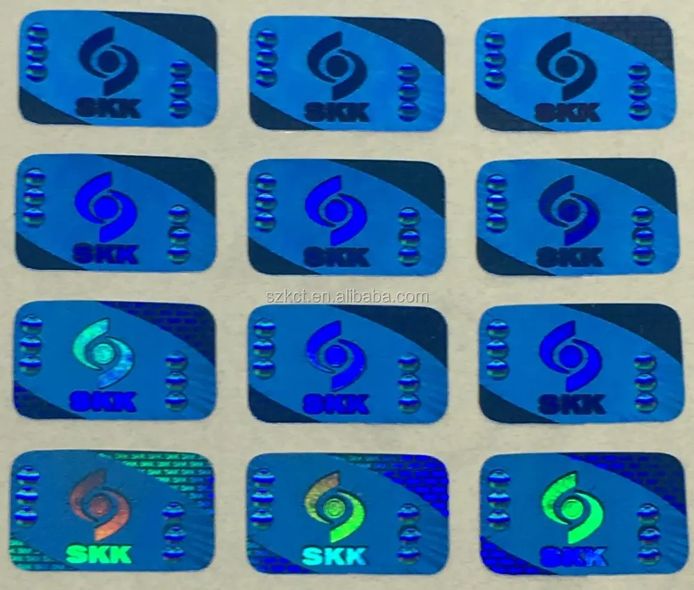 
Most popular pass hologram sticker 