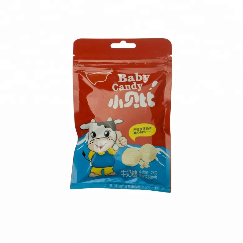 
 26g bag packing milk soft candy small package  