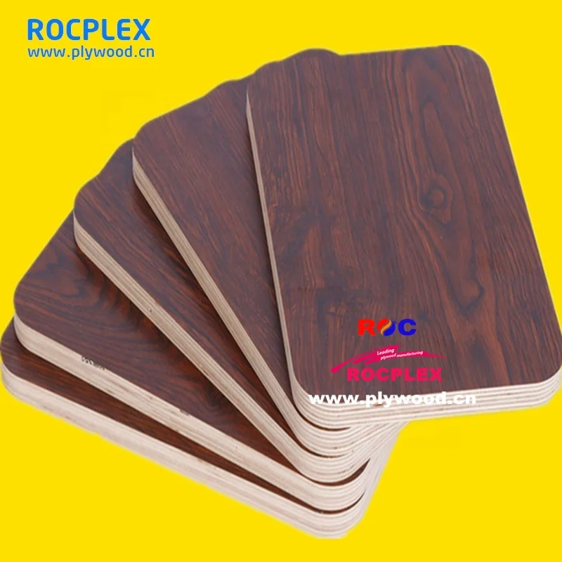 
various double sided colored melamine laminated coated plywood 