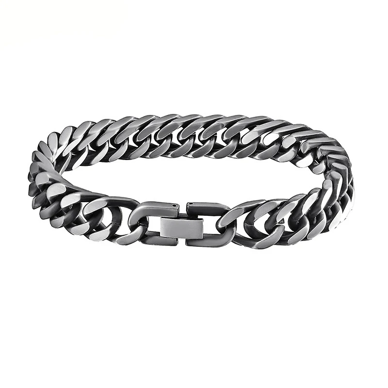 Factory price cuban wholesale mens stainless steel bracelets, bracelet hand chain for men