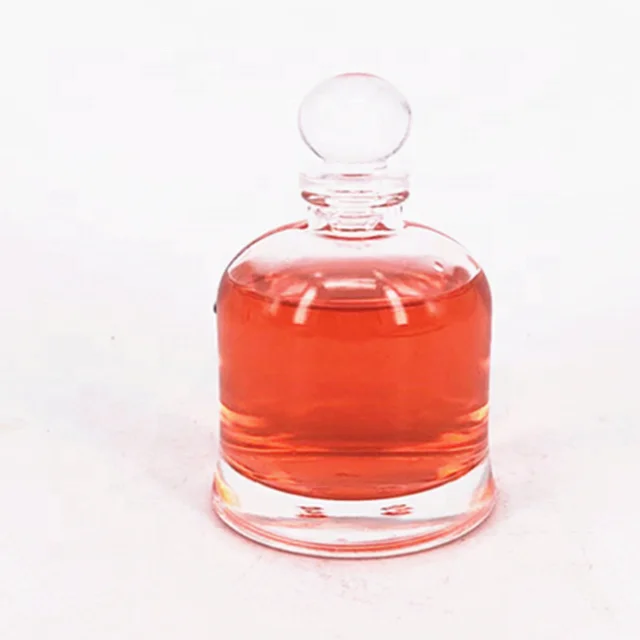 Custom cylindrical 75ml perfume bottle glass spray perfume glass bottle.