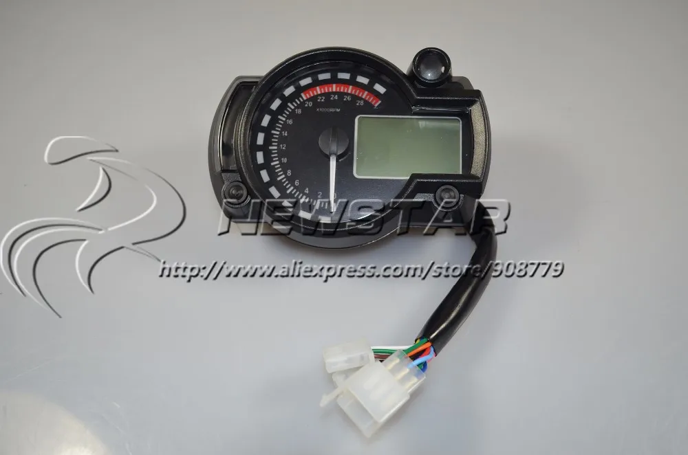 2019 Adjustable Digital Motorcycle Speedometer Lcd Digital