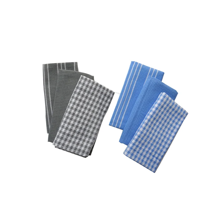 International popular color classic kitchen towel three piece set in stock