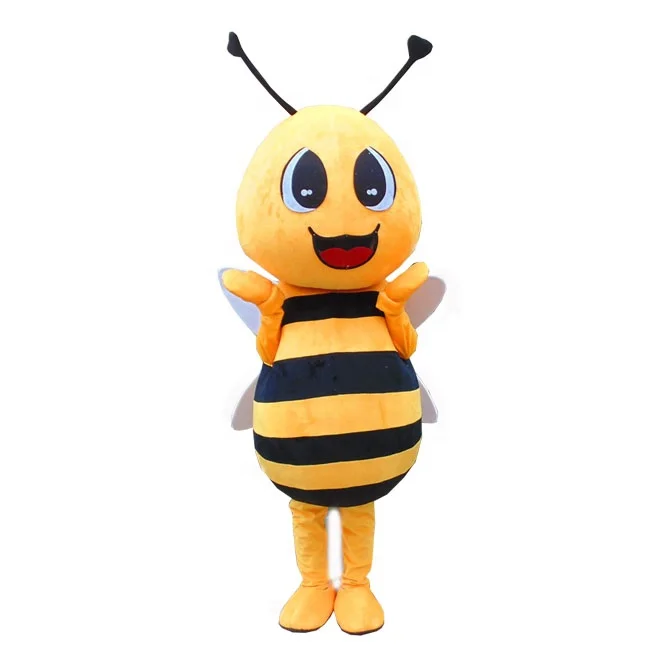 
Adult animal yellow bee mascot costume 