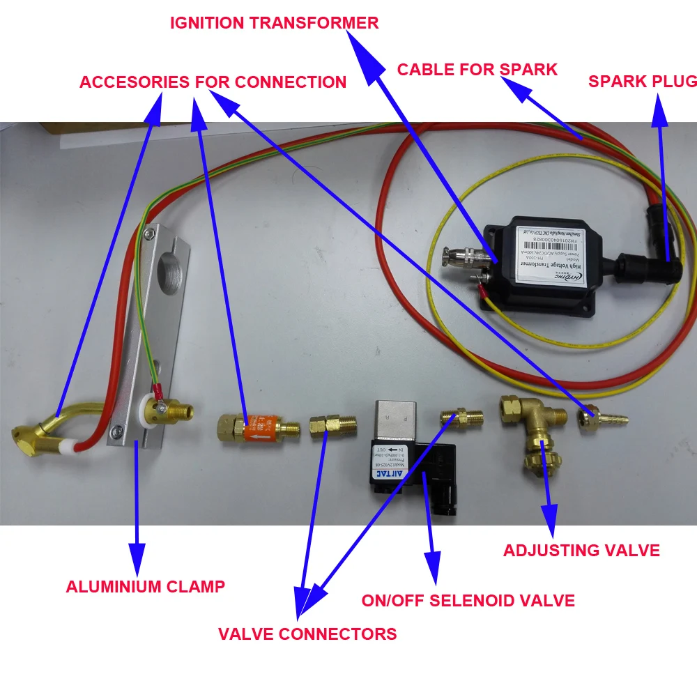 Best quality auto gas ignition system ignitor for flame cutting machine