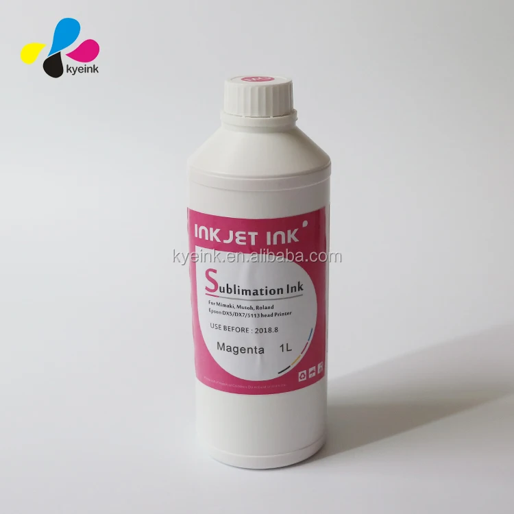 neon fluorescent sublimation ink for 5113 printer digital printing