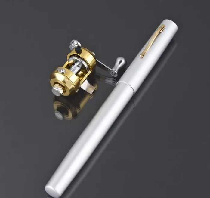 Hot selling Alloy  Pen Stretch Fishing Rod