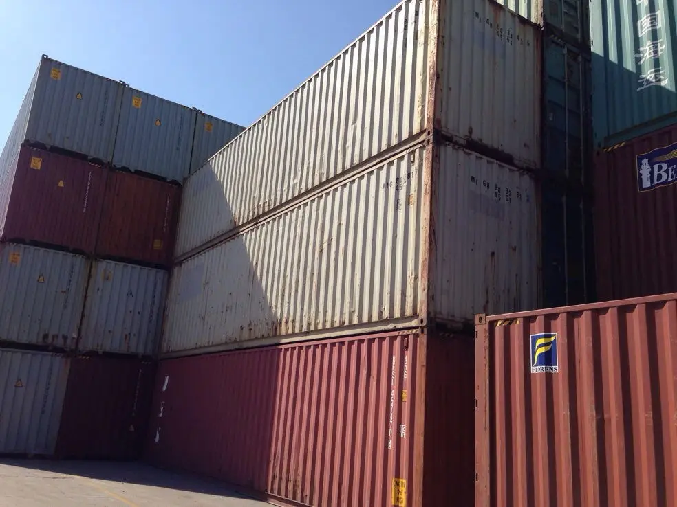 Inexpensive and High-quality ISO Second-hand 40HC containers on sale from China