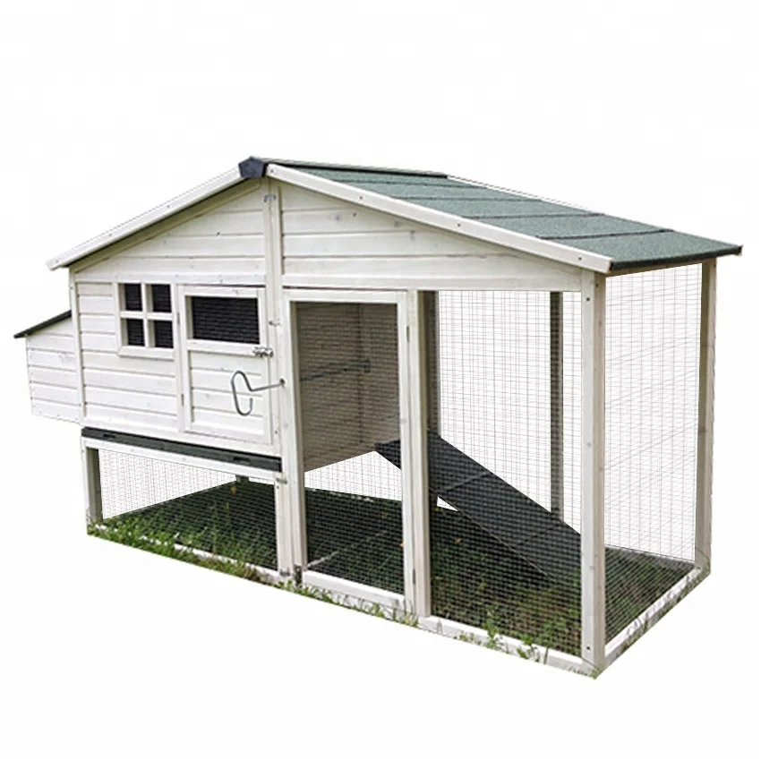 custom cheap great sale Garden outdoor Waterproof Wooden duck Cheap Chicken Coop egg laying with nest house