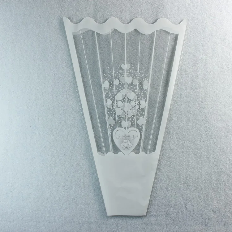 Hot Party Plastic OPP Bouquets Sleeve for Flower Packing