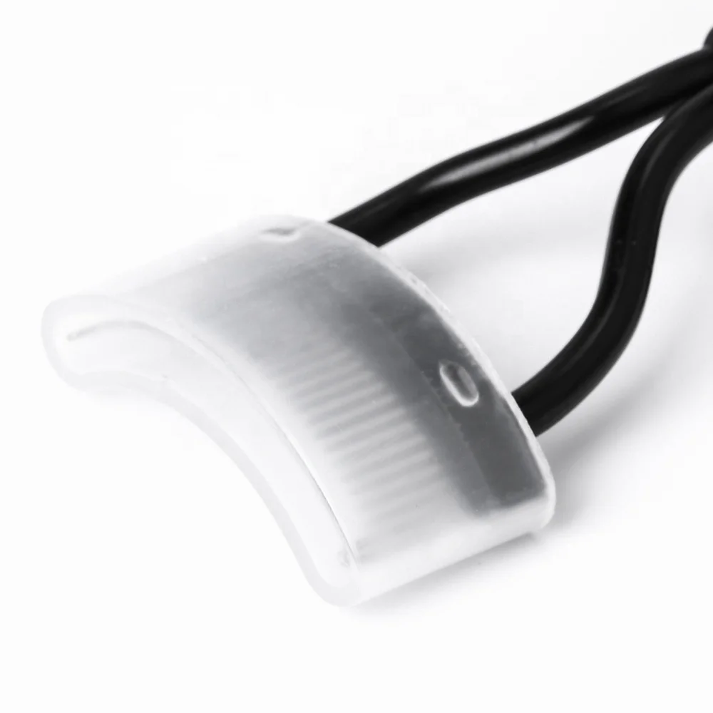 Professional Metal Teeth Separator Black Eyelash Comb Brush