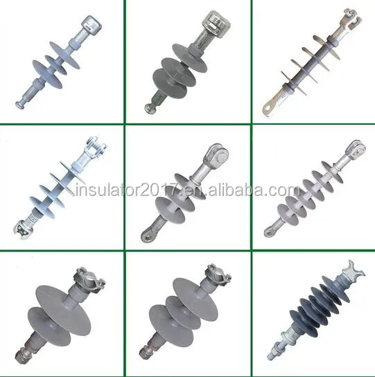 производство питания 11 кВ композитный контактный изолятор из силиконового каучука