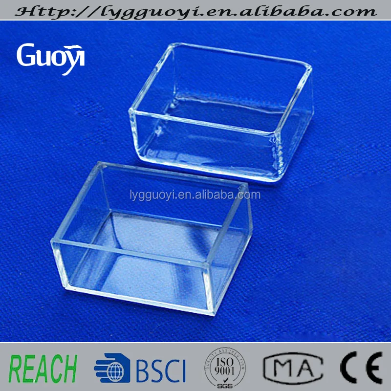 custom size clear quartz glass tank for fish bowl glass container