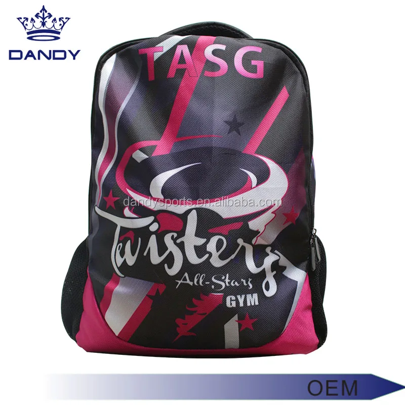 Wholesale Custom Cheerleading Personalized Backpack Practice And Travel Bag For Cheer , Cheerleading Backpack