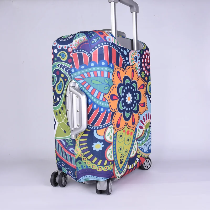 Alibaba hotsale factory price travel bag cover / spandex luggage cover washable