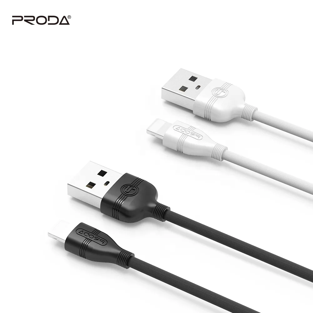 PRODA Promotion Gift Special Retail Package 1.2M 2.4A OEM Cheap Wholesale Data Cable