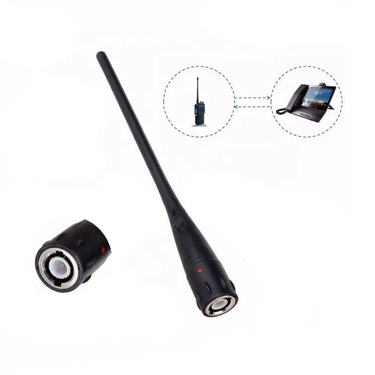UHF 400-480mhz Antenna 5DBI Handheld Walkie Talkie Antenna Outdoor Portable Radio Antenna