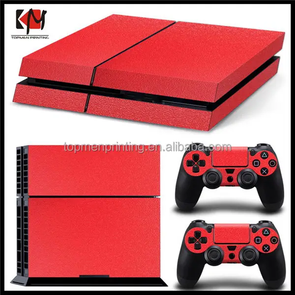 High quality personalized colorful crazy selling skin sticker for Ps4