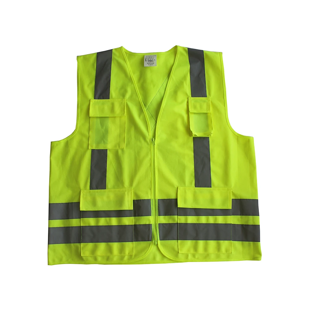 HI VIS REFLECTIVE SAFETY VEST