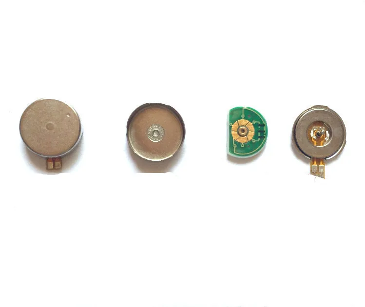 Taidacent Coin Vibration Motor Wearable Device Small DC Vibrating Motor Flat Button Type 1027 Vibrator Motor