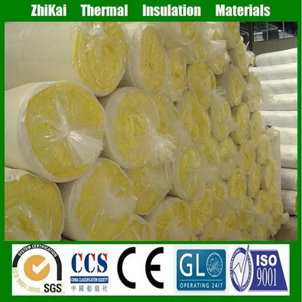 
50mm heat resisteance acoustic fiber glass wool blanket 